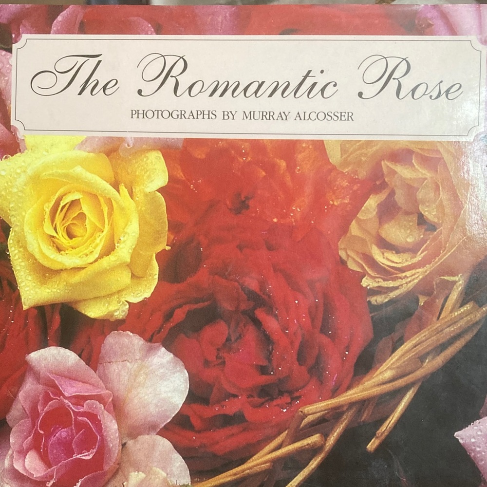 The Romantic Rose  hardback